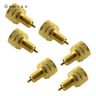 [Gemvan] SiaBiced 6PCS/ Set External Large Bore Valve Down to Standard Bore Adapter Brass 22mm
