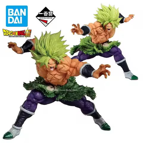 Genuine Original Bandai Banpresto Ichiban Kuji Dragon Ball Back To The Film King Clustar Broly Anime