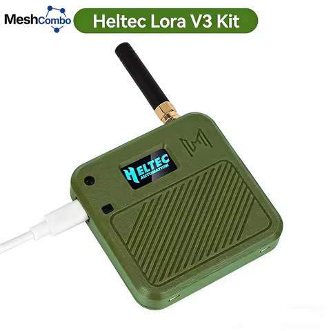 Heltec V3 Meshtastic LoRa V3 Dev Board Case Kit With 0.96 Inch OLED Display ESP32 SX1262 USB-C WiFi 