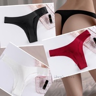 [PRODUCT NAME COVER] CK099 cold elastic thong - women's underwear - kelly wang