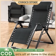 Folding Chair Convertible to Bed - Portable Lazy Armchair for Office Balcony Leisure-Kerusi lipat ti