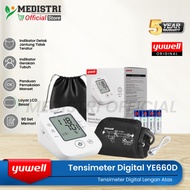 Yuwell Tensimeter Digital YE 660 D Alat Tensi Tekanan Darah Original 