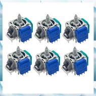 [G V W E] 6PCS TMR Electromagnetic Joystick for  Elite 2 Gamepad Upgrade TMR Joystick 3D Analog Thum