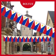 Philippines Flag String Flag Decoration Philippine National Day Country Bunting Banner