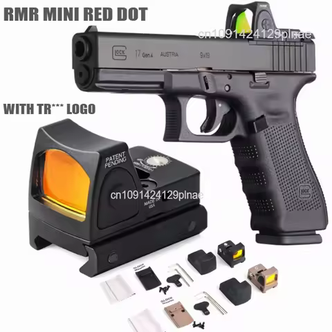 Tactical Metal RM Red Dot Sight Rifle Reflex Sight Scope 20mm Rail For Airsoft G*ock Taurus Pistola 