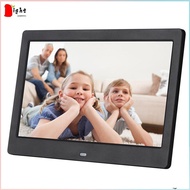 ❤Ready❤#10 Inch Lcd Widescreen Hd Led Electronic Photo Album Digital Photo Frame Wall Advertising Machine Gift