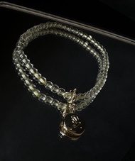 祈願 。黃金隕石 利比亞 隕石  手串 手鍊 如意珠寶 隕石 手鍊