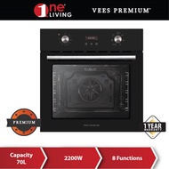 Vees Premium Built-In Oven VBO-DIX6TD-70SS