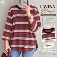 Blouse Comfortable, Cool Striped PatternWanita LAVINA TEKA BLOUSE ATHAYA/