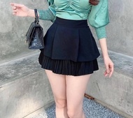 Chân váy 2 tầng xếp ly nhỏ siêu xinh - B002