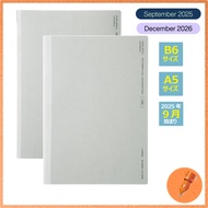 Laconic Planner Refill 2026 A5 B6 Monthly Weekly September Start