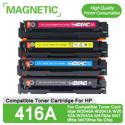 4pcs 415A 416A 414A Compatible Toner Cartridge for HP Laserjet Pro M454 M454dw/nw MFP M479 M479dw M4