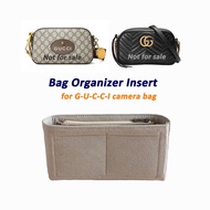 SC7 [Felt·Bag in bag]Bag Insert for G-U-C-C-I camera bag, Organizer Insert, Purse Insert, Bag Organi