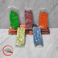 HIJAU SSS CHAIN 428-130 428-140 ORANGE COLOR GREENbiru SSS CHAIN COLOR 428-130/140