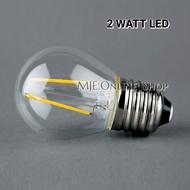 LED FILAMENT LAMP G45 BULB 2 WATT E27 FITTING EDISON BULB LED 2 WATT G45