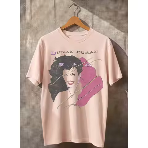 Duran Duran Rio Album T-shirt Retro T-shirt Summer New Item Suitable for Both Men and Women Casual F