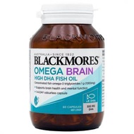 BLACKMORES - 高濃度高DHA深海魚油健腦配方 60粒(平行進口貨)