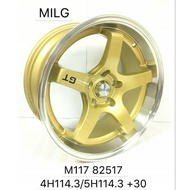 Advan Racing GT Wheels 17 inch 8.25JJ 5X114.3 ET30 CAR SPORT RIMS QUALITY WHEELS M117