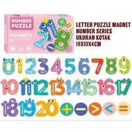 MAGNET LETTER PUZZLE TOY PUZZLE ABC 123