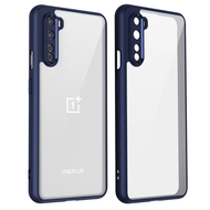 Oneplus Nord AC2001 AC2003 Case Shockproof Silicone Bumper Air Cushion Clear Matte Back Cover Hard P