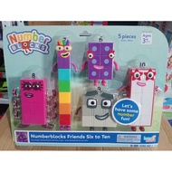 Numberblocks Friends Six to Ten- Brandnew