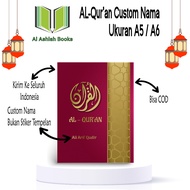 Al-quran Custom/Al Moslem Size A5 A6 There Is Latin Per Word Translation/AS-10/Quran Cover Aesthetic