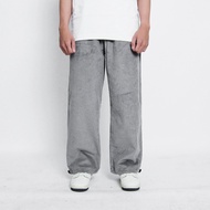 Exhale Apparel Longpant Celana Panjang Corduroy Blank Grey
