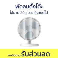 พัดลมตั้งโต๊ะ Orsen by Eloop ใช้นาน 20 ชม.ชาร์จแบตได้ F3 - พัดลมเล็ก พัดลม พัดลมไฟฟ้า พัดลมมินิ พัดล
