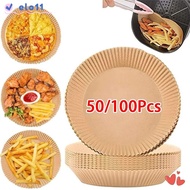 ELO 20/50/100Pcs Air Fryer Paper, Disposable Oil Proof Baking Paper, Durable Non-Stick Waterproof Fr