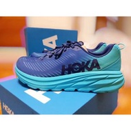 HOKA ONE ONE Rincon 3 Wide男款寬楦慢跑鞋1121370-BSBB 藍色運動鞋