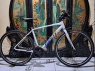 Like new 700c捷安特shimano 21速平把公路車腳踏車giant escape 3  Aluminum road bike size m Taoyuan Station can cod