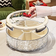 Fruit Fruit Plate Coffee Table Light Luxury Snacks Dried Fruit Plate Living Room Household Nuts Exqu