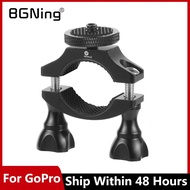 【Worth-Buy】 Bike Motorcycle Handlebar Mount Holder Clip Bracket Anti-Loose Clamp 1/4  For Gopro9 8 Max For One R For Osmo