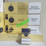 SALE TERMURAH !!! ROKOK BLEND 555 GOLD STATEEXPRESS ORIGINAL VIRGINIA