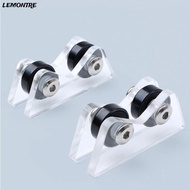 LEMONTRE 2Pcs Pool Cue Alignment Tool, Cue Care Club Use Billiard Cue Straightness Checker, Professi