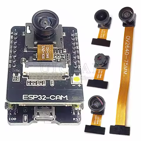 Original ESP32 CAM Camera Module Kit 2.4 GHz WiFi Bluetooth 8MB PSRAM OV2640 Camera Module 66 120 16