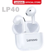 Lenovo Earbuds Audio LP40S True wireless Bluetooth 5.0 หูฟังหูฟังชุดหูฟังสําหรับเล่นเกมที่มีความหน่ว