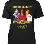 T-shirt berlogo Shaun Cassidy American Music 44Th, model baharu yang popular, saiz S hingga 4XL.
