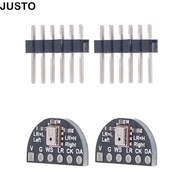 JUSTO 2 Sets I2S Microphone Module, MEMS MSM261S4030H0 Low Noise Microphone Module, Electric Compone