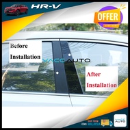 Honda HR-V HRV 2022-2024 Door Pillar Dark (PC) Door Trim Window Cover Protector HRV / VEZEL Vaccauto Car Accessories