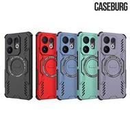 Vivo V60 5G CASEBURG Wing Shield 磁貼環 磁吸環 四邊全包手機保護殼 手機套 2008A