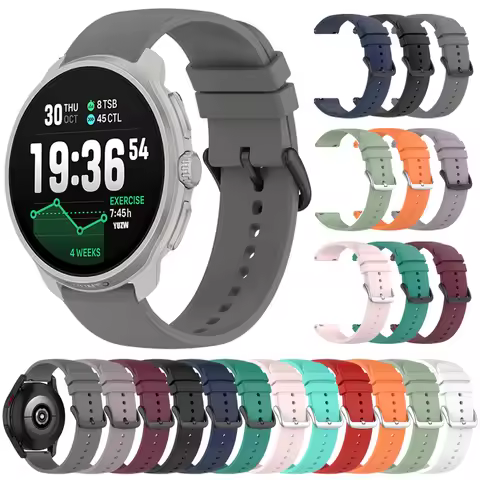 Soft Silicone Strap for SUUNTO Race 2 S Smartwatch Replacment Bracelet Sport Watchband Correa for SU