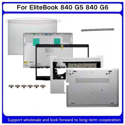 New For Kailxuling EliteBook 840 G5 840 G6 Laptop LCD Back Cover / Bezel/Upper Case Palmrest/Bottom 
