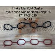 INTAKE MANIFOLD GASKET TOYOTA VIOS NCP42 NCP93 NCP150 (1NZ-FE) (17177-21020) (NORMAL & SILICONE)