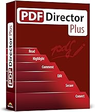 PDF Director Plus – PDF Editor Software for Windows 11, 10, 8 and 7 – Edit, Create, Scan and Convert PDFs – 100% Compatible with Adobe Acrobat