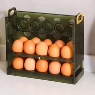 Kitchen Rack Egg Tray Three Layer Egg Shelf Storage Egg Tray Organizer for Refrigerator Tray 3 Layer