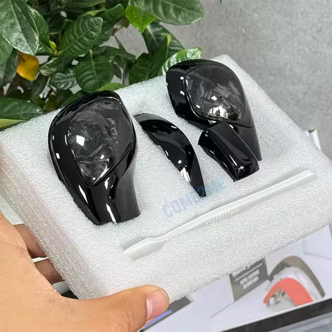 Car gear lever upgraded with multi-color carbon fiber material suitable for Volkswagen Golf 6 7 R GT