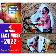 MANNY PACQUIAO WHITE FACEMASK