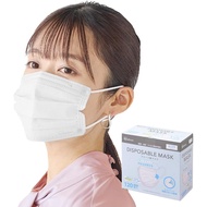 [Iris Ohyama] Disposable Non-woven Fabric Pleated Mask Regular Size 120 Pieces