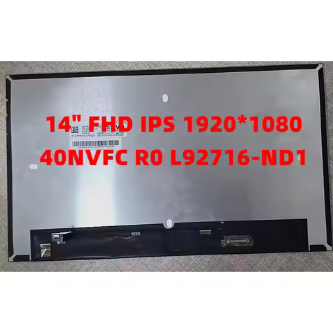 @New 14" FHD IPS 1920*1080 LCD Matrix X140NVFC R0 For HP EliteBook 840 G8 L92716‑ND1 Display Screen
